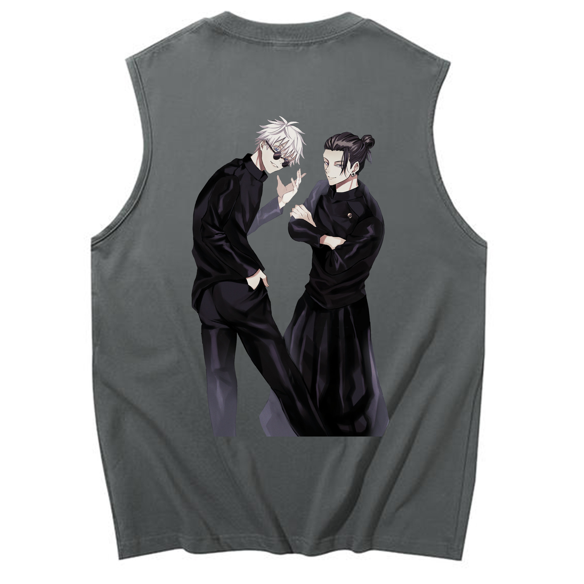（画像用） 呪術廻戦 Jujutsu Kaisen コットン100％タンクトップ（背面プリント）